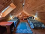 Loft has 4 twin beds